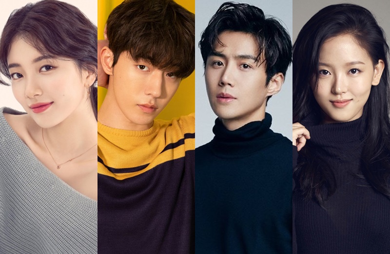 จีซู(Suzy), นัมจูฮยอก(Nam Joo Hyuk), คิมซอนโฮ(Kim Seon Ho) และคังฮานา(Kang Han Na)