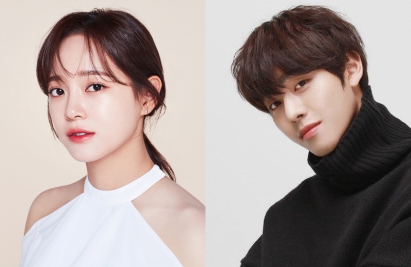 คิมเซจอง(Kim Sejeong) และอันฮโยซอบ(Ahn Hyo Seop)