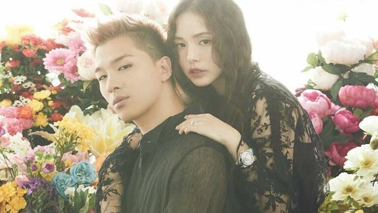 แทยัง(Taeyang) วง BIGBANG และมินฮโยริน(Min Hyo Rin)