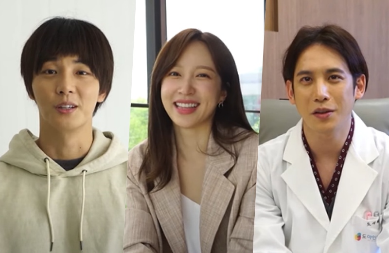 ฮานิ(Hani), ยุนชียุน(Yoon Shi Yoon) และ พัคกีอุง(Park Ki Woong) แบ่งปันความหวังสำหรับละครเรื่องใหม่ “You Raise Me Up”