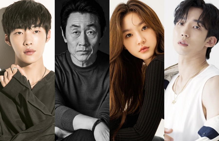 อูโดฮยอน(Woo Do Hwan), คิมแซรอน(Kim Sae Ron), อีซังยี(Lee Sang Yi) และฮอจุนโฮ(Heo Joon Ho) รับบทนำในละครเรื่องใหม่