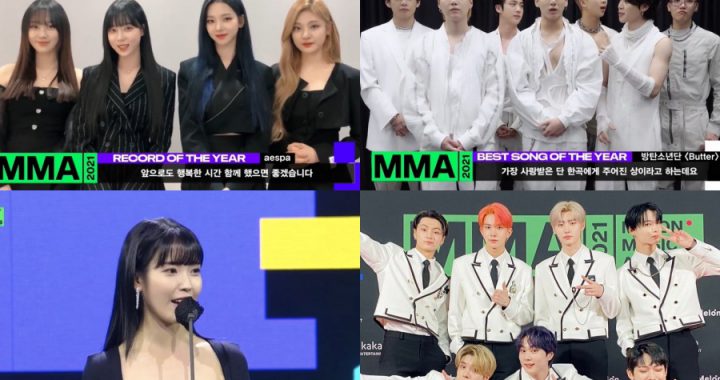 สรุปรางวัลจากรางวัล Melon Music Awards 2021